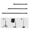 Metal Handheld Tripod Mount Monopod Extension Rod Tripod Poles 1/4iinch Female Threaded to Male Threaded for Tripod