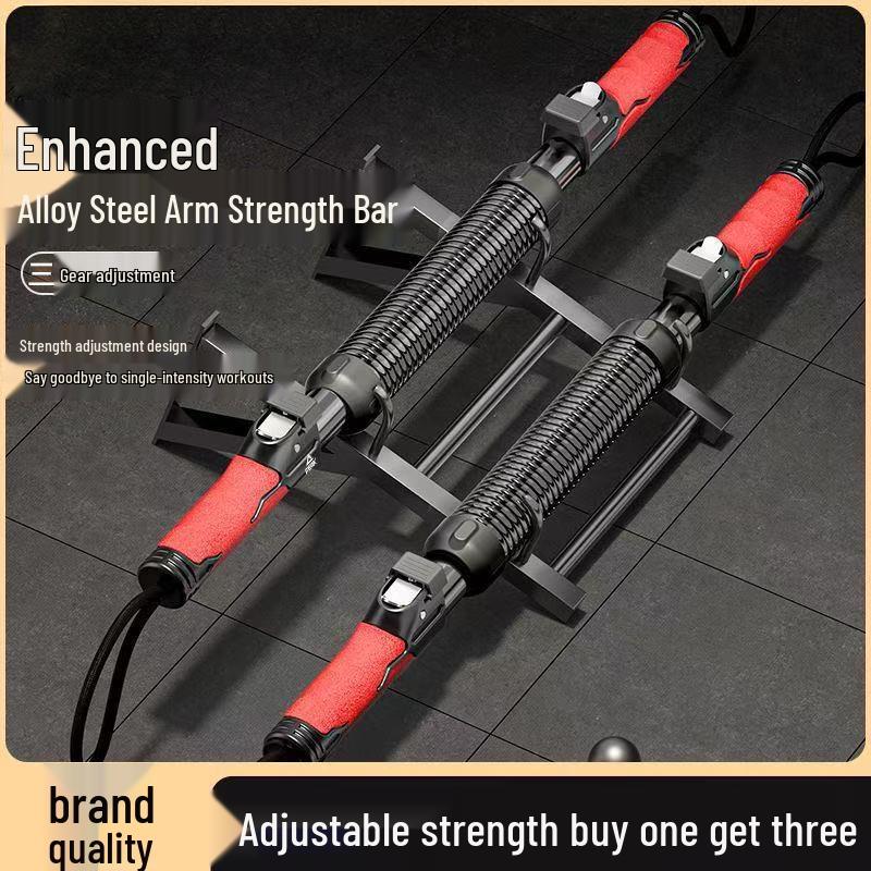 Men's Adjustable Arm Strength Trainer: Exercise Equipment for Grip & Fitness