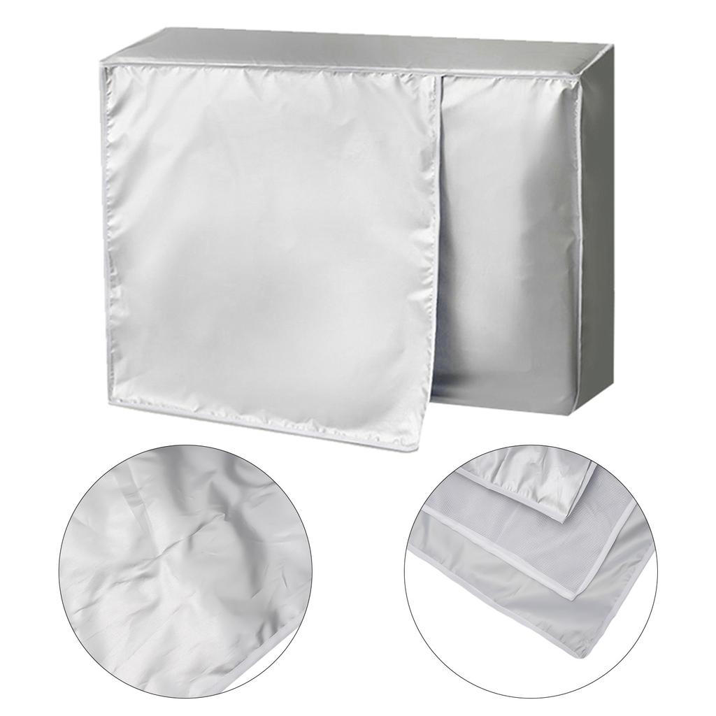 Oxford Cloth Air Conditioner Cover Waterproof Sunscreen Dustproof Protector for Outdoor Units Polyester Fabric