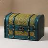 Antique Finish Wooden Storage Box Antique Home Decoration Box Jewelry Keepsakes Box  Wedding Gift