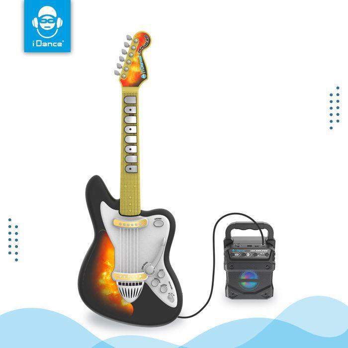 Electric Guitar - IDANCE - JAM HERO - 5 Sound Modes - 10 Watt Amplifier - Headphone Output