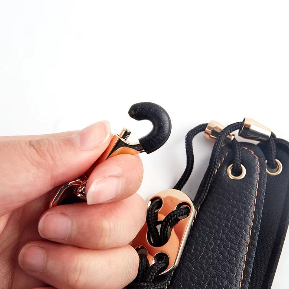 PU Leather Saxophone Neck Strap Adjustable Clarinet Neck Band Music Instrument Accessories