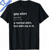 Funny Lesbian Pride Flag Not A Phase T-Shirt Personalized Clothing Short Sleeve Camisas Streetwear