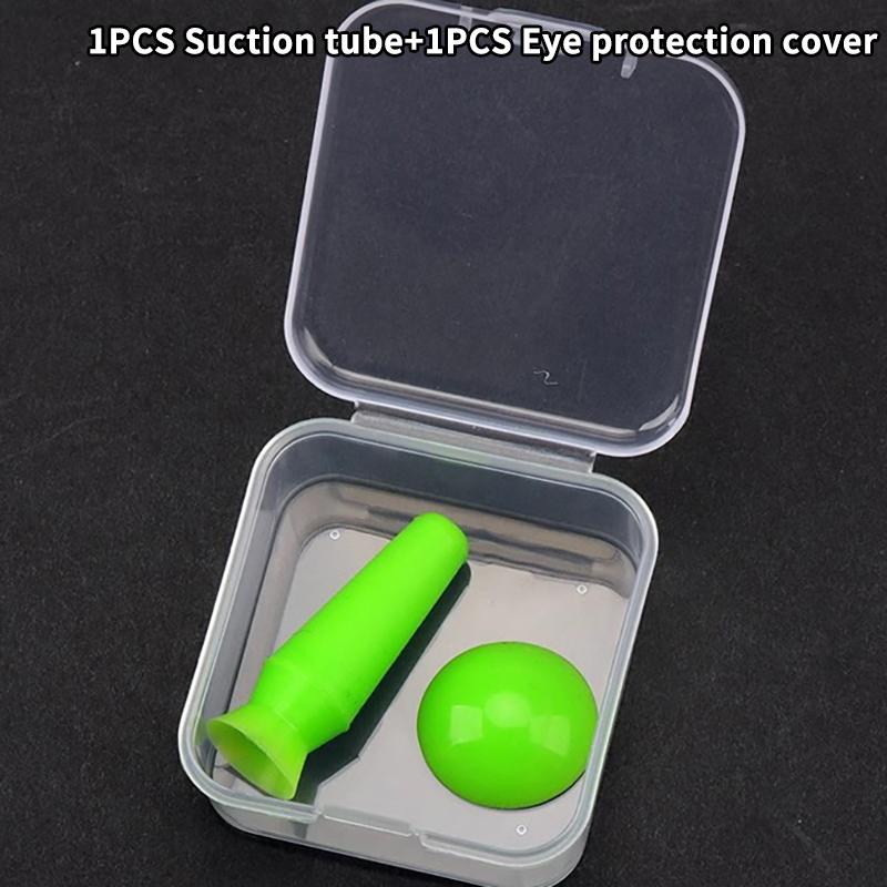 Soft Silicone Embedding Eyeball Protector Cover With Absorber Ocular Shield For Blepharoplasty Instruments Ophthalmic Surgery