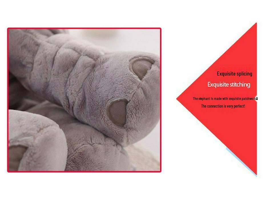 Plush Elephant Doll Sleep Pillow for Baby & Children