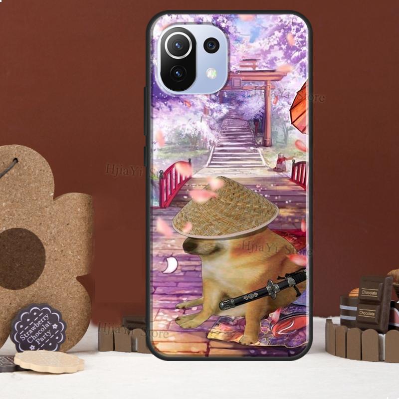 Cheems Doge Meme Funny Doggy Funda For POCO F5 X3 X4 X5 Pro F4 GT C40 F3 Case For Xiaomi 11T 12T Pro 12 X 13 Lite Cover