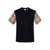 Burberry SS21 Drop Shoulder Sleeve T Shirt Women's Black 80430571