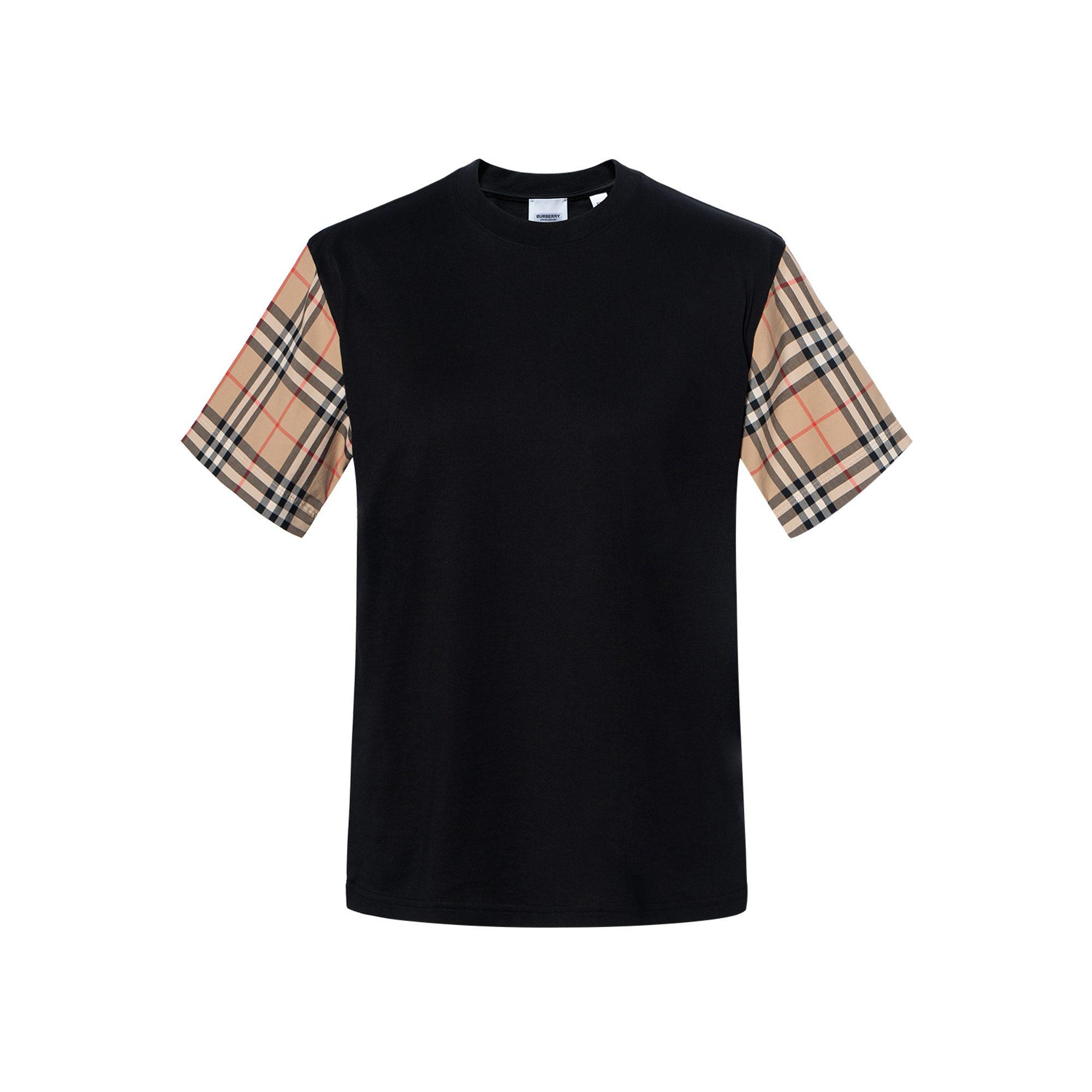 Burberry Pavasaris/Vasara 21 T-krekls ar nolaistu