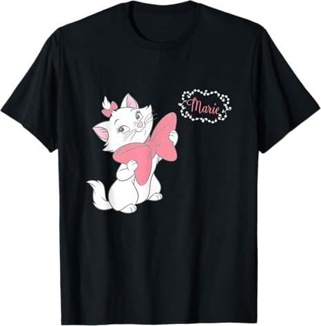 The Aristocats Marie With Giant Bow Black TShirt S