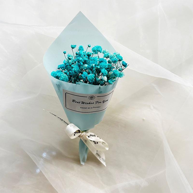 Small Bouquet Dried Eternal Flowers Car Interior Air Outlet Fragrance Clip Car Decoration Ornaments