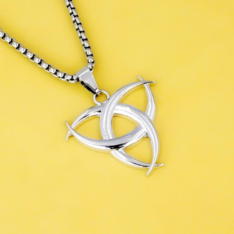 Retro Norse Mythology Double Raven Tree Of Life Pendant Necklace For Men Personality Charm Hip Hop Cool Casual Jewelry Gift
