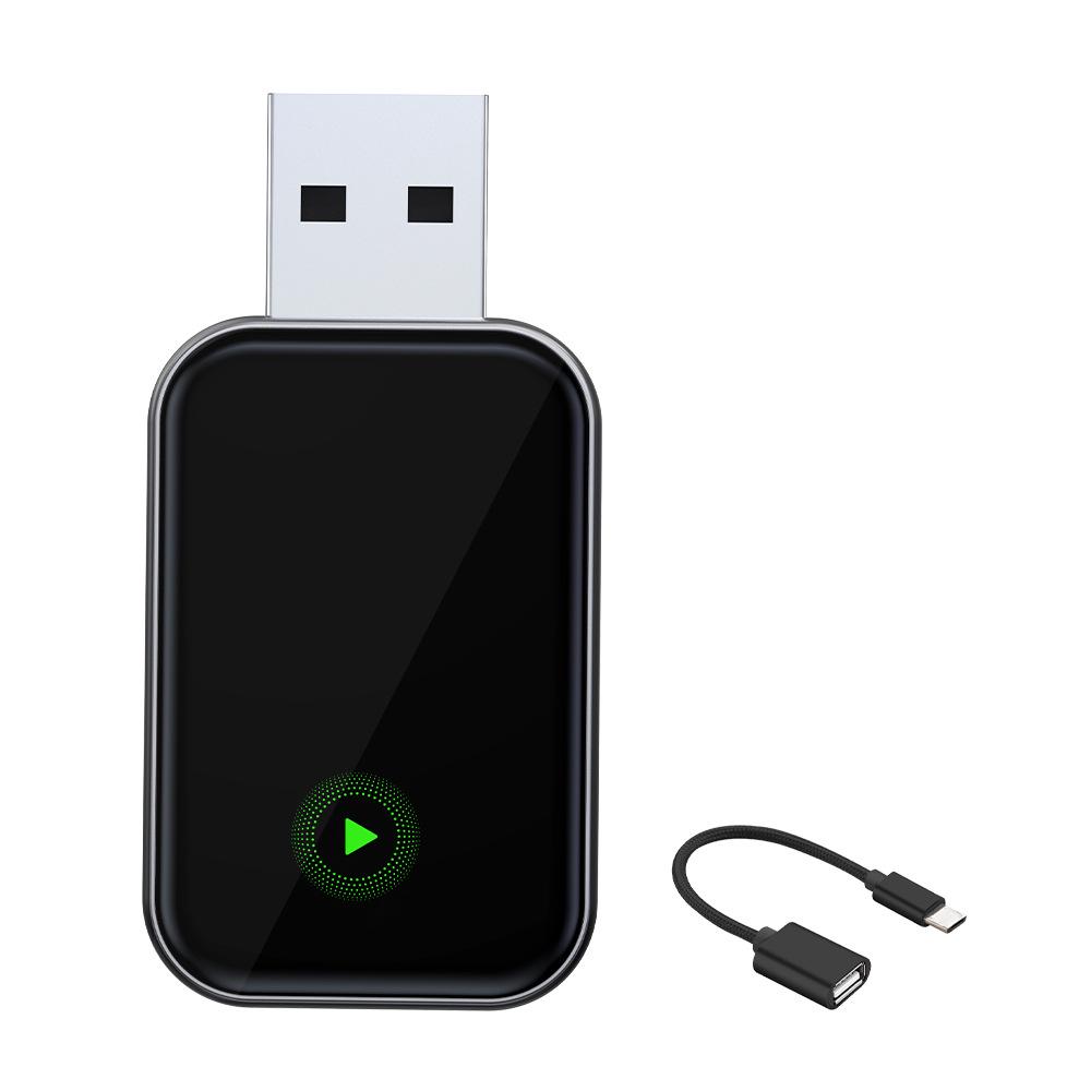Dual-Function Wired to Wireless CarPlay Box for Apple & Android Auto