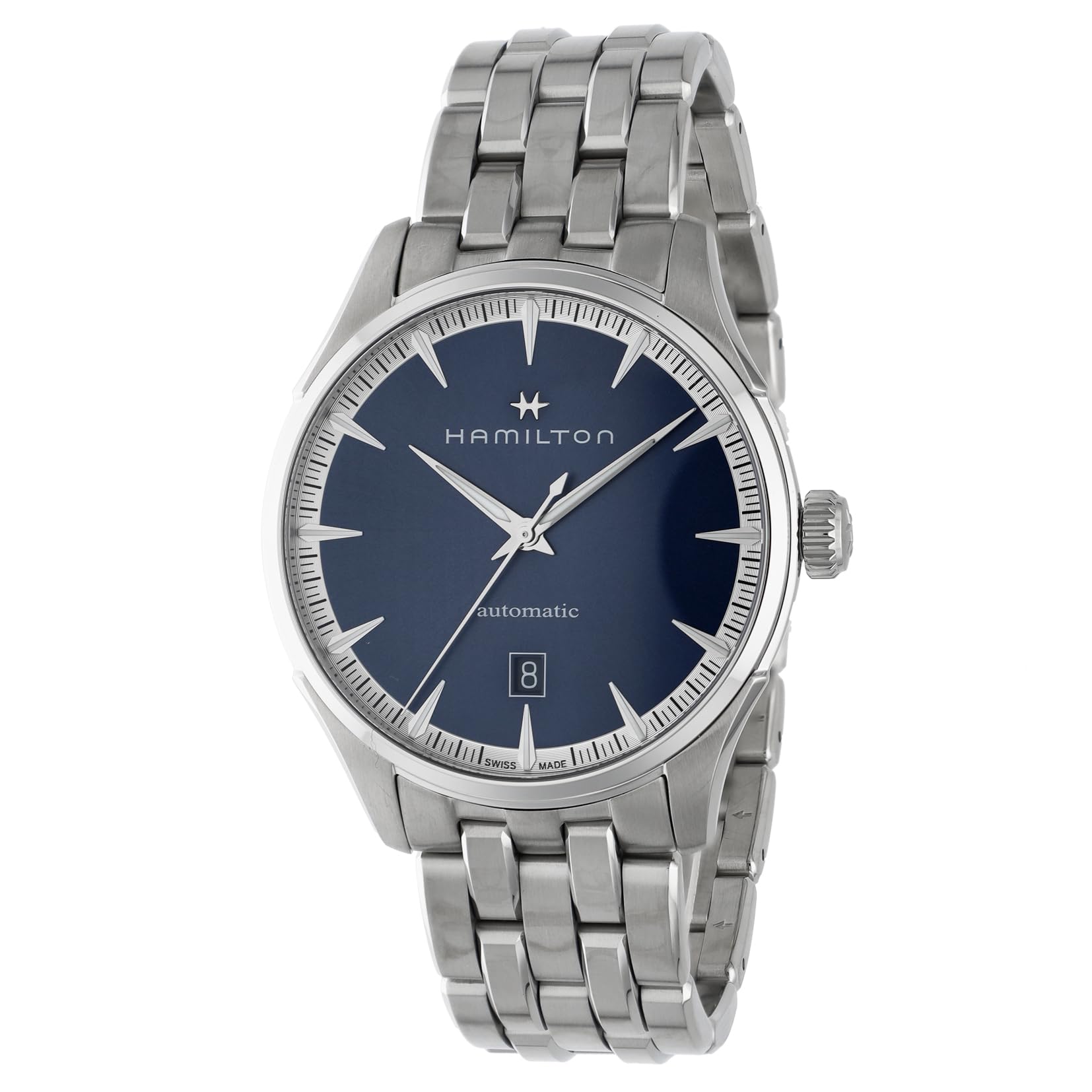 

Годинник Jazzmaster H32475140 Сріблястий [Hamilton] Чоловічий [Товар] Темно-синій