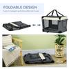 70cm Foldable Pet Carrier, with Cushion, for Small Dogs and Cats - Grey