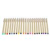 21 Pcs Micro Pen Set 10 Black 11 Colored Water Proof Fineliner Pen for Drawing Sketching Calligraphy Outlining