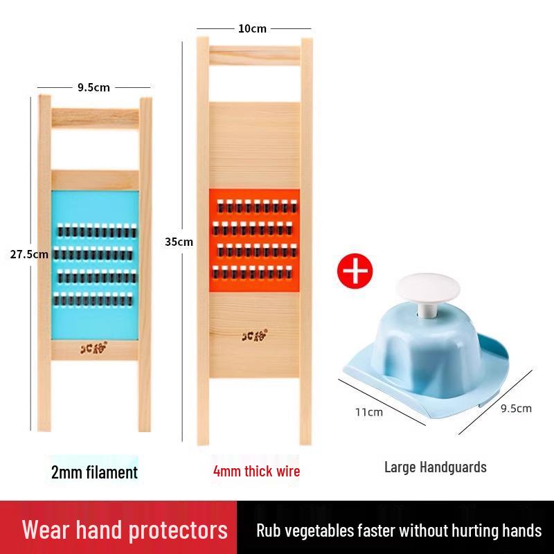 Thick Potato Shredder: Safe Handheld Grater for Peeling, Slicing, and Shredding Vegetables