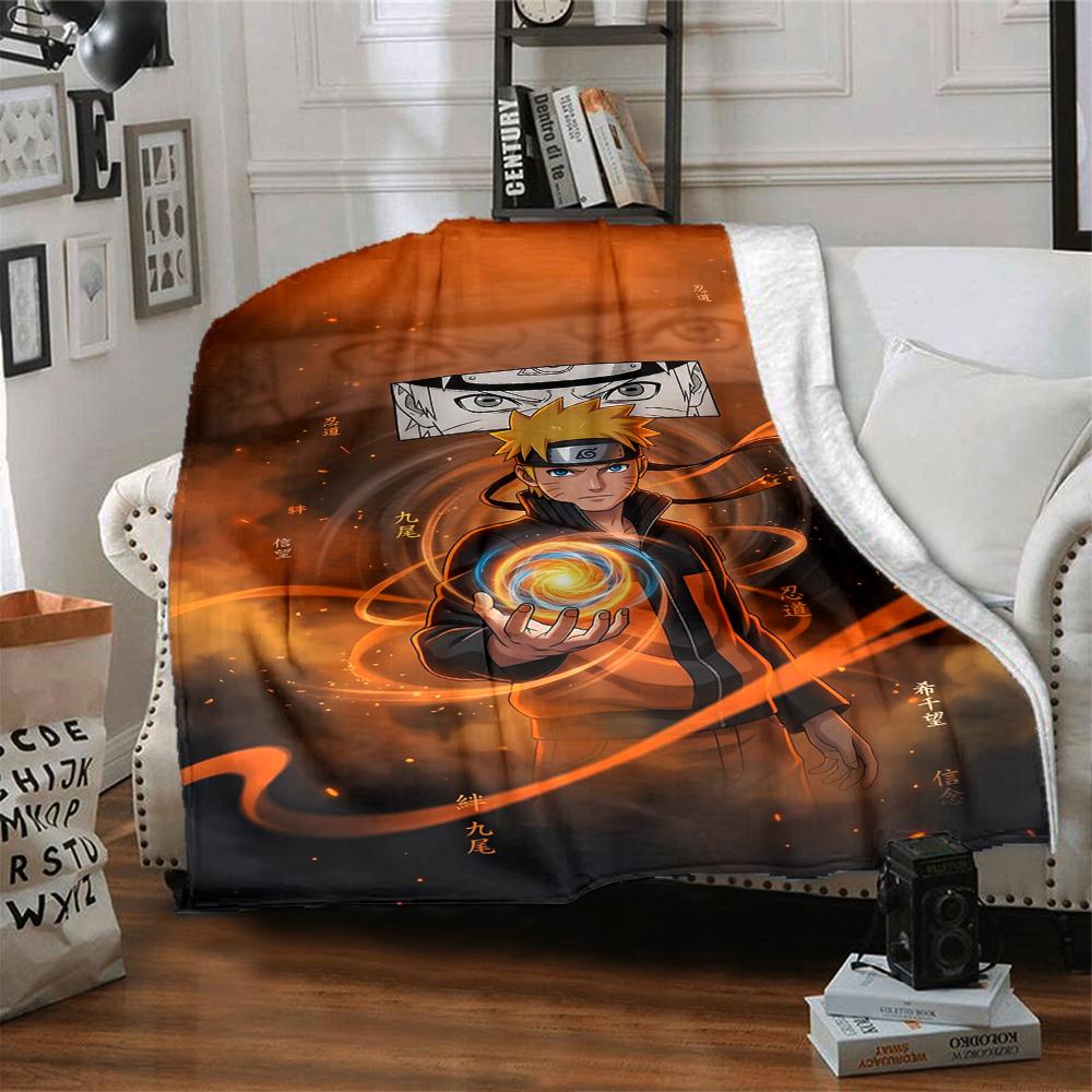 Naruto Blanket Ultra-Soft Perfect for Office Chair Bedding Bed for All Occasions Warmthful Decor Gifts For Family Or Friends