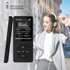 Audio Player Large Screen MP4 Language Selection Music Players Black