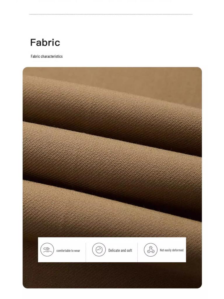 Women's Khaki High-Waist Loose Straight-Leg Harem Pants - Spring/Autumn 2025 Fashion Trend