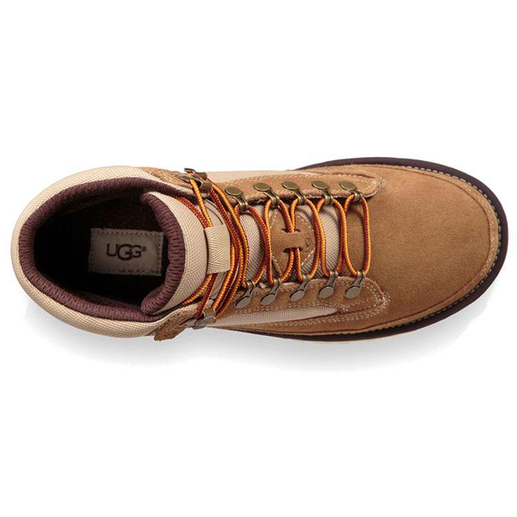 UGG Highland Durable Non-Slip Mid-Top Casual Sneakers Men Sneakers Chestnut-Brown 1096609-CHE