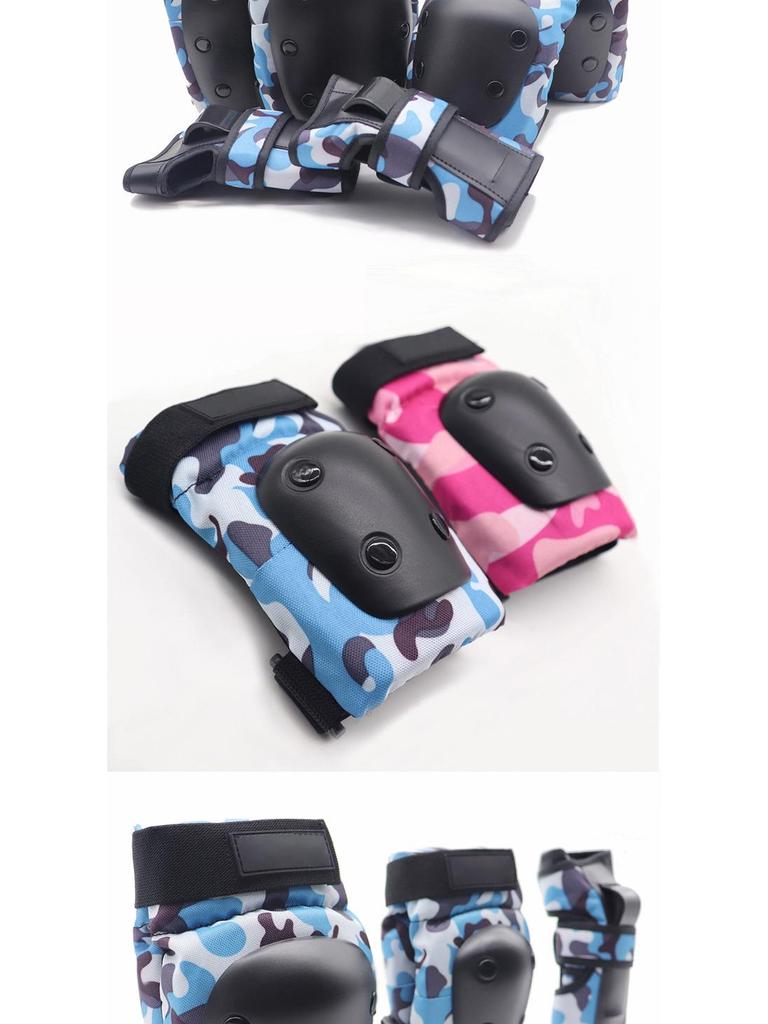 Thickened Roller Skating and Skiing Protective 6-Piece Gear Set for Adults & Kids