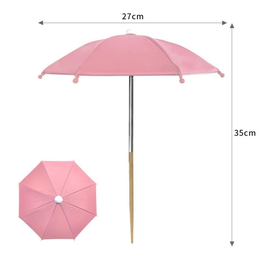 Sun Protection Patio Plant Umbrella Silver Shade Mini Plant Umbrellas Garden Shade Cover  Plant