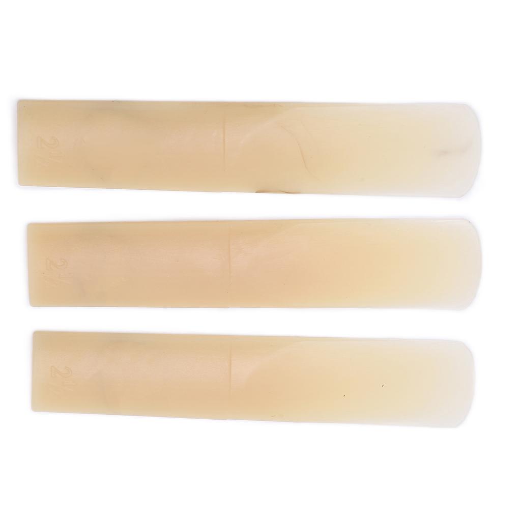 3 Pcs Alto Saxophone Reed Portable Wear Resistant Durable Advanced Craft Resin Alto Saxophone Reed