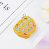 Whac-a-mole Mini Handheld Game Console Cartoon Electronic Glowing Finger Training Stress Relief Toy Mini Keychain Mini Car Penda