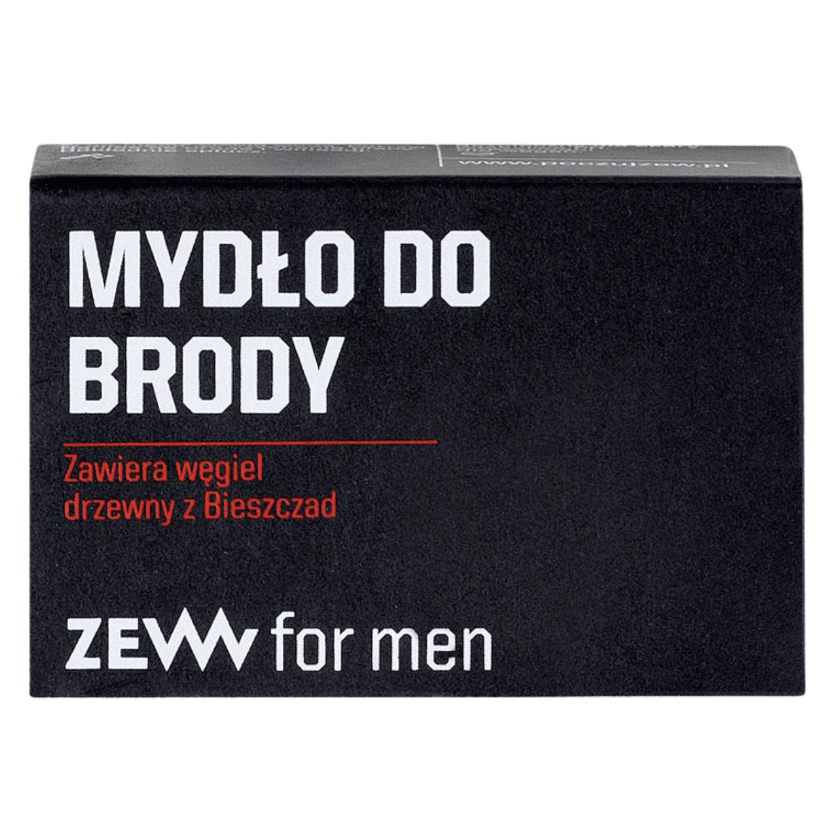 

ZEW- Mydło do brody z węglem drzewnym 85 g