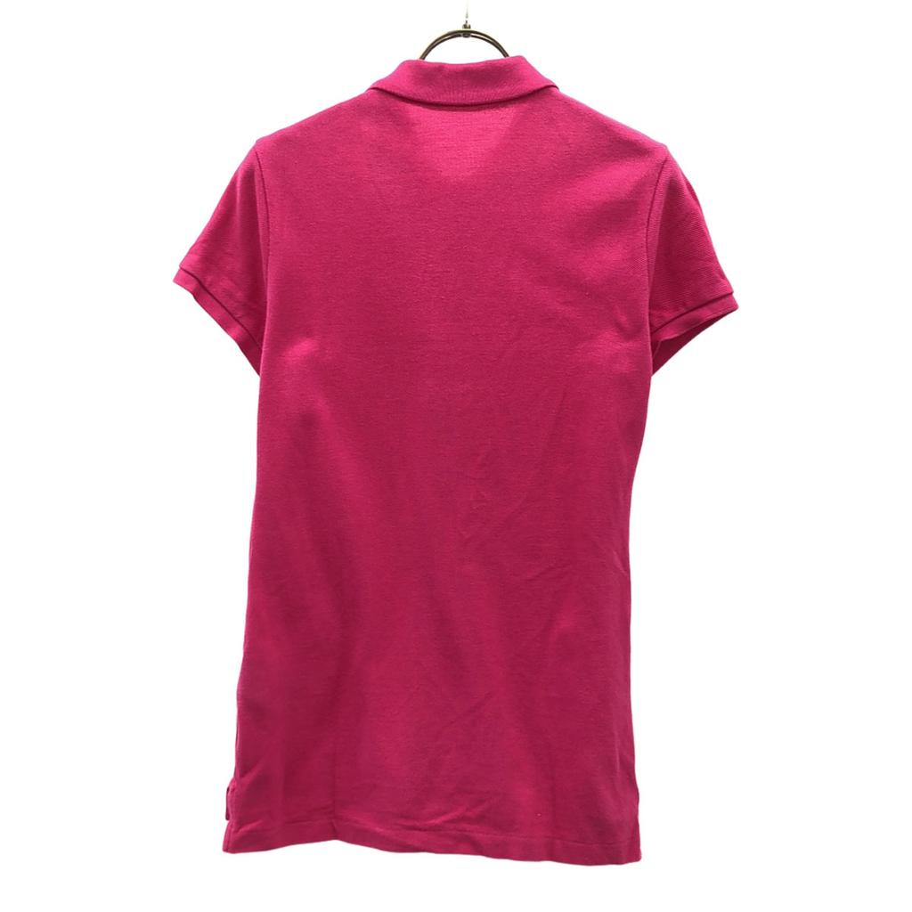 Ralph Lauren THE SKINNY POLO Logo Stickerei Kurzarm Rehbraunes Poloshirt Damen Gebraucht