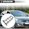 Motoforti Cylinder Head Gasket, Suitable for 1.6L Engine, for Hyundai Accent 2012-2022, Metal, No.223112B003/223112B004, Brown Black
