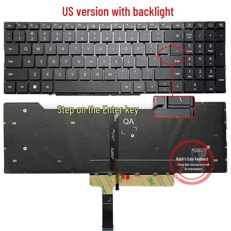 NICG Keyboard for Huawei Matebook D16 RLEF/RLEFG-16/MCLG/MCLF-08 MCLEF