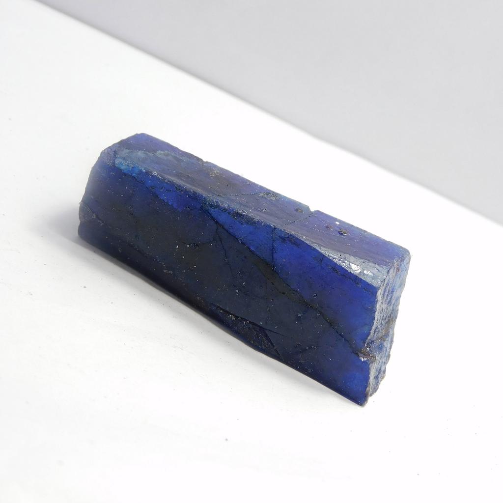 Natural Blue Sapphire Loose Gemstone 226 ct Uncut Rough September Birthstone for Gem Collections
