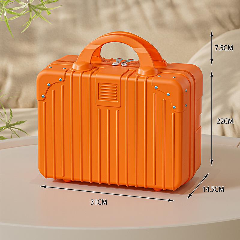 14" Women's Travel Makeup & Souvenir Box with Wheels