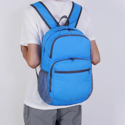 Sac à dos pliable d'extérieur pour le tourisme et le sport, rangement pratique pour les sacs d'escalade pour hommes