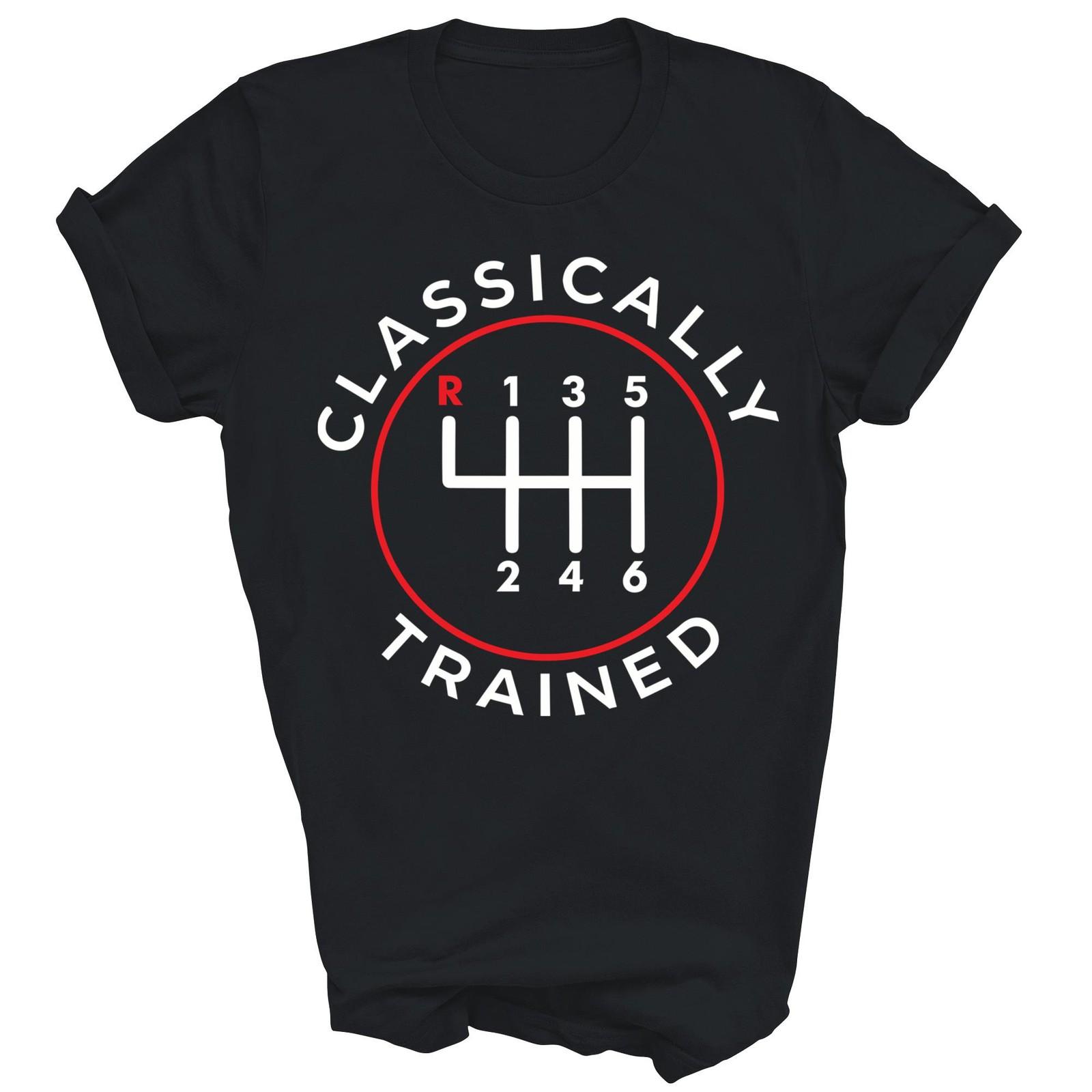 Classically Trained Manual Gear Car Pedals Unisex Shirt Gift S