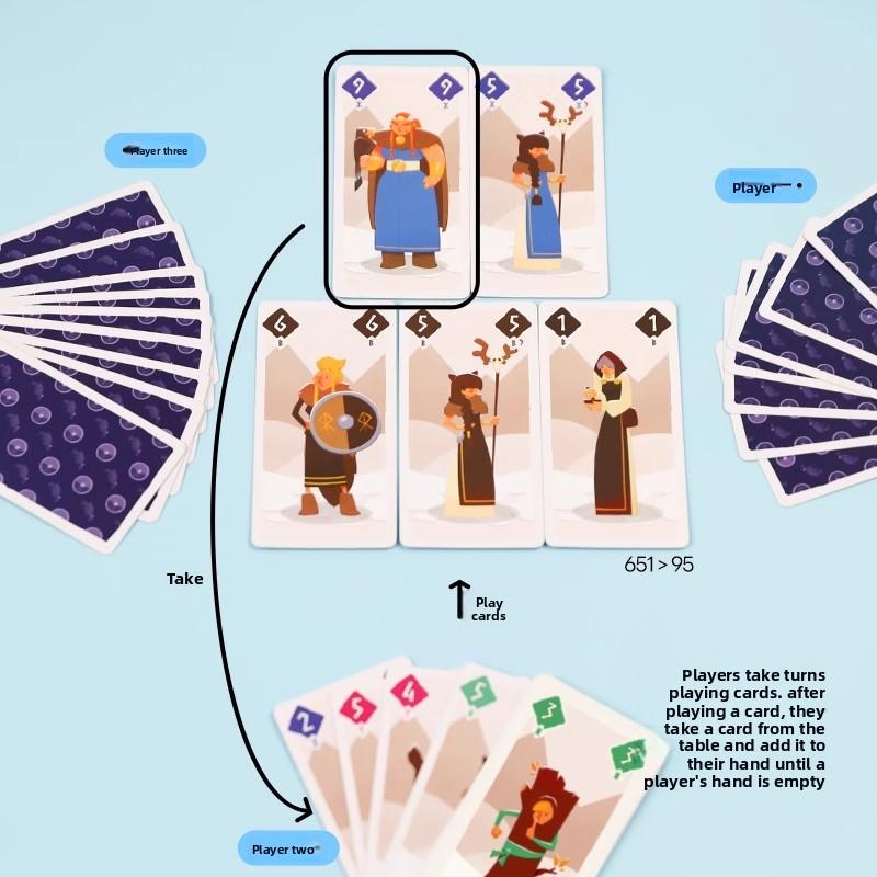 Card Game | 2-6 Players | 15 Minutes Playing | Fun Family Party Board Game Family Party Card Game for 2-6 Players 15 Minutes