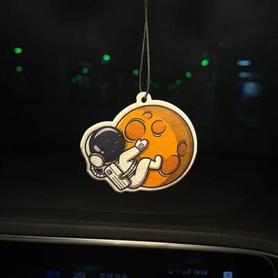 Car Air Freshener Astronaut Shaped Paper Long Lasting Various Fragrance Deodorizing Paper Air Freshener For Car