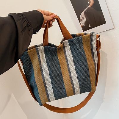 Handbag Cloth Bag Women's Bag Fashion Versatile Elegant Shoulder Bag Casual Commuter Tote Bag