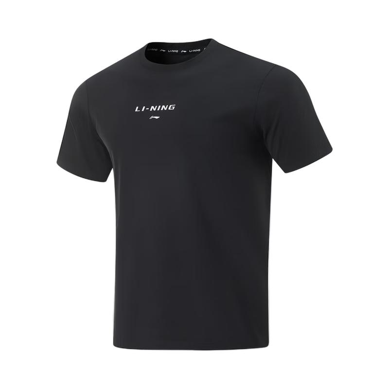

Li-Ning Men s Quick-Dry Round Neck T-Shirt ATSV115 L