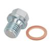 Motoparty Motorcycle Drain Bolt M12 X 1.5mm with Magnet Applicable