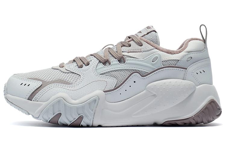 Li Ning Cat Paw Lite Низкие Беговые Кроссовки Мужские Антарктический Серый AGCR229-2 40