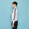 ARGO Line (Wh) Men'S Zip-Up Rash Guard