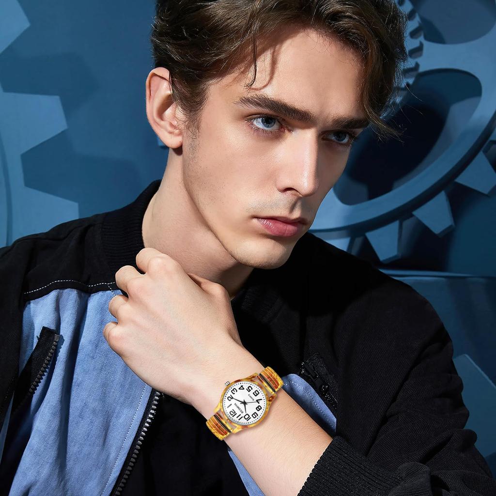 Niedliche antike analoge Uhr für Einheitsgröße Edelstahl Schlichte und stilvolle Quarzuhr Perfektes Geschenk für Tag Frauen Wasserdicht, Meiste, Armband, -