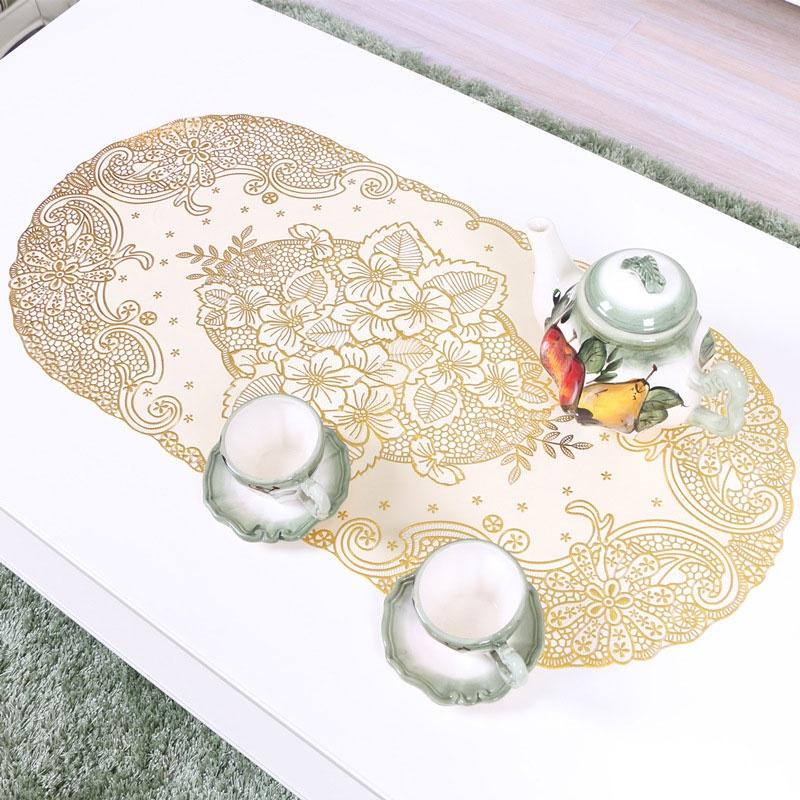 40 * 84 Cm Vintage Embroidered Lace Rectangular Tablecloth For Wedding Party Home Table Decoration S