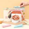 10Pcs Food Bag Sealing Clips Plastic Bag Colorful Sealing Clips For Kitchen Snack Coffee Potato Chip Food Storage Bag