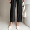 GMXIA Commuter Slicker Slim Slim Pocket High Waist Wide Leg Pants 100 Belt Wide Leg Casual Suit Pants for Women