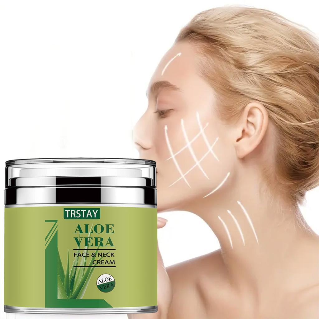 Hluboce hydratační, hydratační, uzamykací, rozjasňující, transparentní krém na krk Kyselý výživný hydratační krém