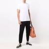 Emporio Armani Solid Logo Patch Short Sleeve T-Shirt Men tops White 8N1TQ61JRGZ0100