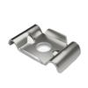 Stainless Steel Material Fence Attachment Clamps Metal Bracket Anti-theft Design Mesh Fence Bracket Mesh Fixing 10X Quantity